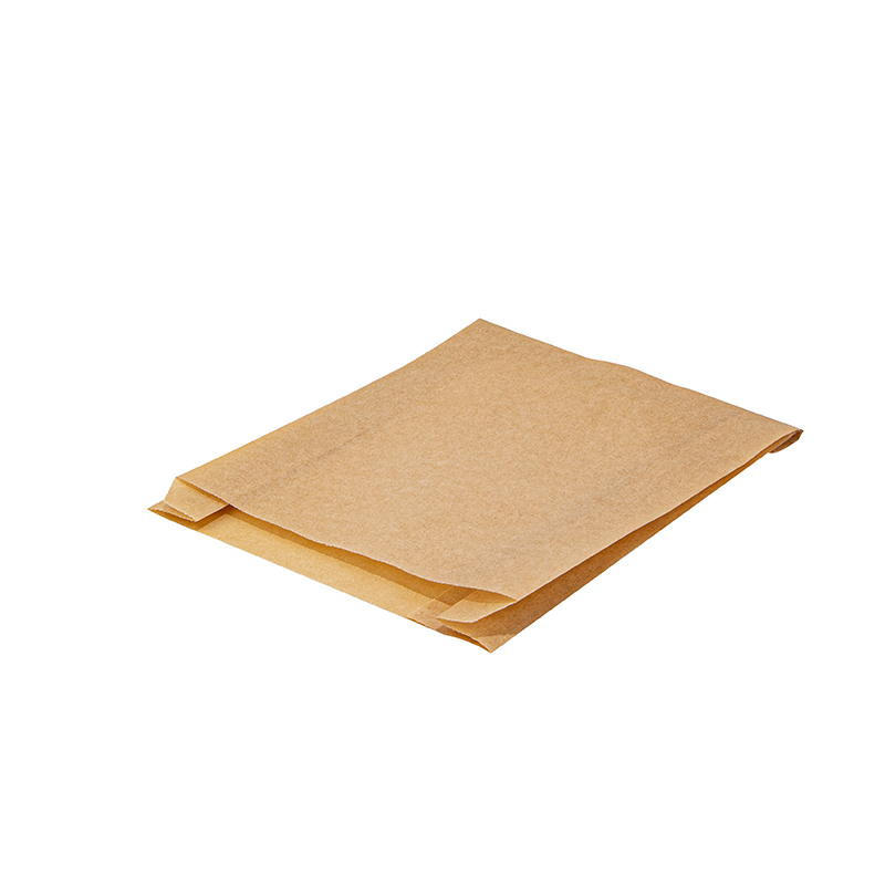 Chips compostables bocadillos galletas marrón kraft bolsas de paquete de papel
